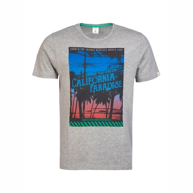 T-Shirt Protest Men Cadwell Dark Grey Melee