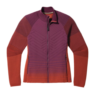 Jas Smartwool Women Intraknit Merino Insulated Jacket Eggplant