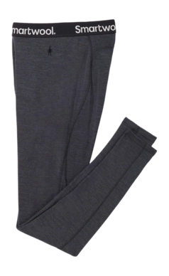 Legging Smartwool Men Classic Thermal Merino Base Layer Bottom Boxed Charcoal Heather