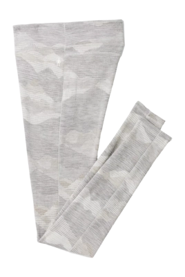 Legging Smartwool Femme Classic Thermal Merino Base Layer Bottom Boxed Light Gray Mountain Scape