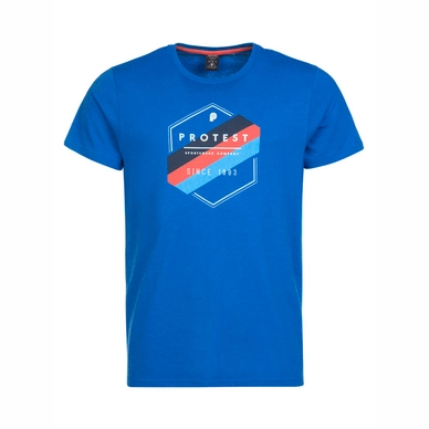 T-Shirt Protest Boyton Medium Blau Herren