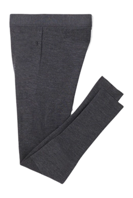Legging Smartwool Men Intraknit Thermal Merino Base Layer Bottom Charcoal Heather-Black