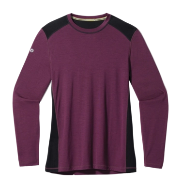 T-shirt Manches Longues Smartwool Men Active Long Sleeve Tech Tee Eggplant