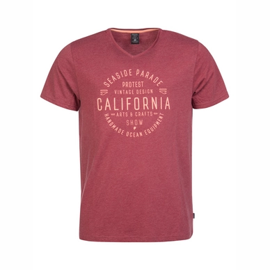 T-Shirt Protest Men Bawsey Red Sangria