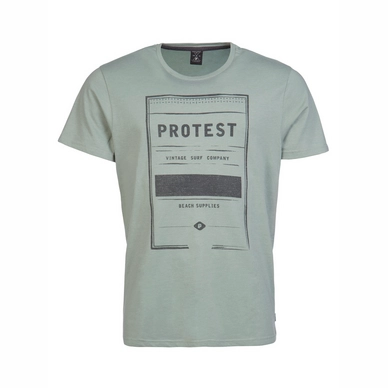 T-Shirt Protest Mens Drevil Aqua Grey