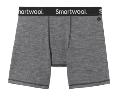 Underwear Smartwool Men's Boxer Brief Boxed Medium Gray Heather