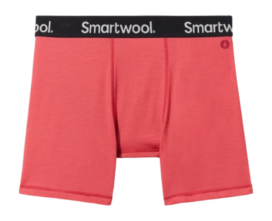 Underwear Smartwool Men Boxer Brief Boxed Earth Red