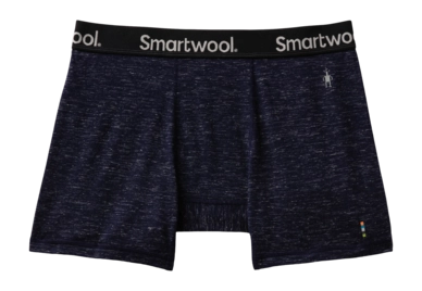 Onderbroek Smartwool Men Merino Hemp Blend Boxer Brief Boxed Deep Navy Heather