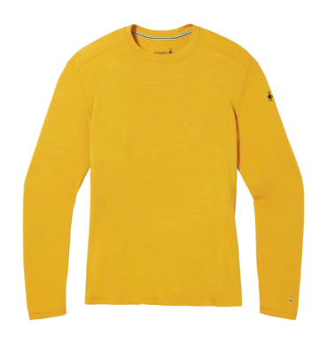 Maillot de Corps Smartwool Men Classic Thermal Merino Base Layer Crew Boxed Honey Gold