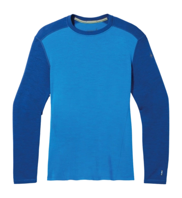 Maillot de Corps Smartwool Men Classic Thermal Merino Base Layer Crew Boxed Blueberry Hill-Laguna