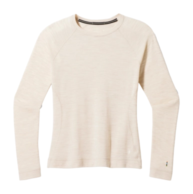 Maillot de Corps Smartwool Women Classic Thermal Merino Base Layer Crew Boxed Almond Heather