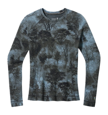 Maillot de Corps Smartwool Women Classic Thermal Merino Base Layer Crew Boxed Black Forest