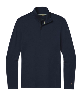 Maillot de Corps Smartwool Men Classic Thermal Merino Base Layer 1/4 Zip Boxed Deep Navy