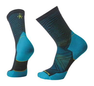 Sok Smartwool Unisex Athlete Edition Run Crew Socks Black
