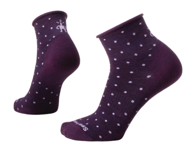 Socks Smartwool Women Everyday Classic Dot Ankle Socks Purple  Iris
