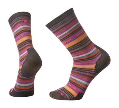 Socks Smartwool Unisex Everyday Margarita Crew  Chestnut