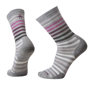Socks Smartwool Unisex Everyday Spruce Street Crew Socks Light Gray