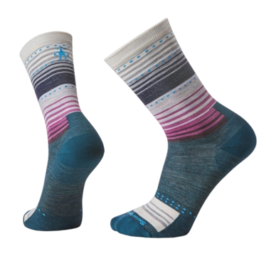 Socks Smartwool Unisex Everyday Stitch Stripe Crew Twilight Blue