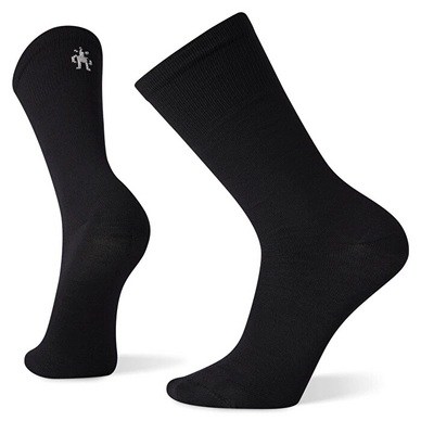 Sok Smartwool Unisex Hike Classic Edition Zero Cushion Liner Crew Socks Black