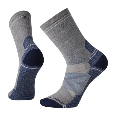 Sok Smartwool Unisex Hike Full Cushion Crew Socks Light Gray