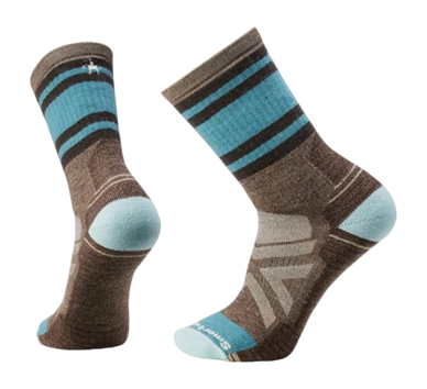 Chaussettes Smartwool Unisexe Hike Full Cushion Lolo Trail Crew Socks Military Olive-Fossil