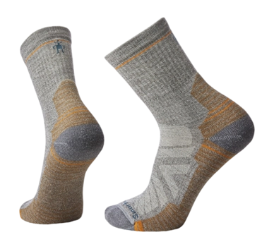 Socken Smartwool Hike Light Cushion Mid Crew Socks Unisex Taupe-Natural Marl
