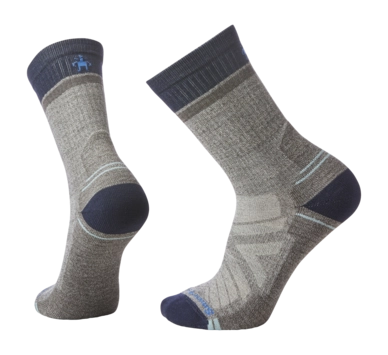Chaussettes Smartwool Unisexe Hike Light Cushion Winding Trail Crew Chaussettes Taupe-Natural Marl