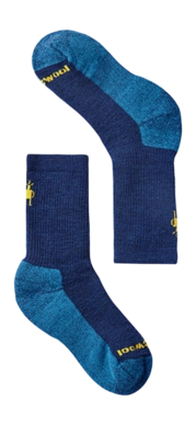 Sok Smartwool Kids Hike Full Cushion Crew Socks Alpine Blue