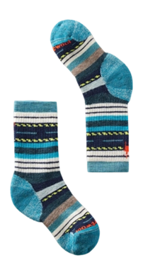 Chaussettes Smartwool Enfant Hike Full Cushion Margarita Crew Cascade Green