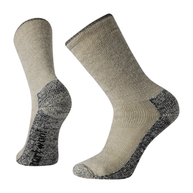 Socks Smartwool Unisex Mountaineer Classic Edition Maximum Cushion Crew Socks Taupe