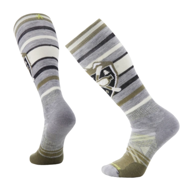 Chaussettes Smartwool Unisexe Ski Full Cushion Alpine Edge Light Grey
