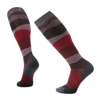 Chaussettes Smartwool Unisexe Ski Targeted Cushion Pattern OTC Charcoal