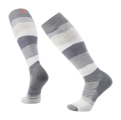 Socks Smartwool Unisex Ski Targeted Cushion Pattern OTC Socks Medium Grey