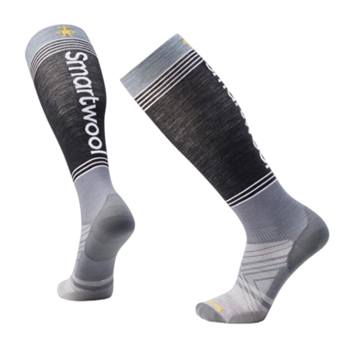Chaussettes Smartwool Unisexe Ski Zero Cushion Logo OTC Pewter Blue