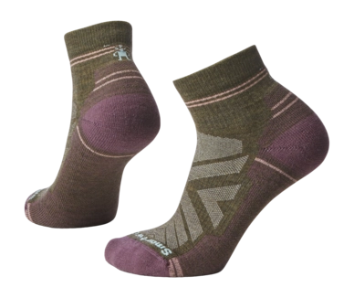 Chaussettes Smartwool Femme Hike Light Cushion Ankle Socks Military Olive