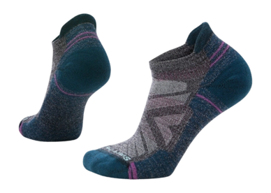 Sok Smartwool Women Hike Light Cushion Low Ankle Socks Charcoal-Light Gray