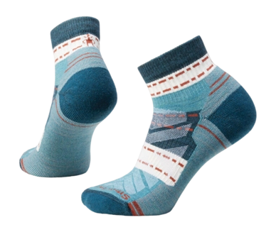 Socken Smartwool Hike Light Cushion Margarita Ankle Socks Damen Twilight Blue