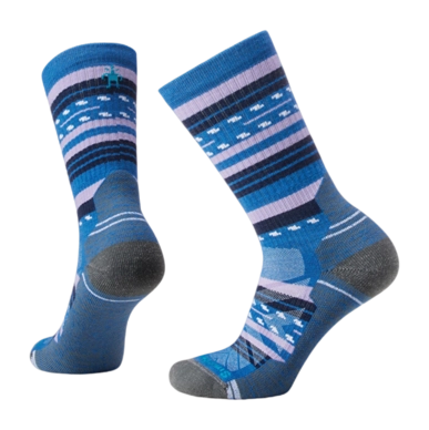 Chaussettes Smartwool Femme Hike Light Cushion Margarita Crew Laguna Blue