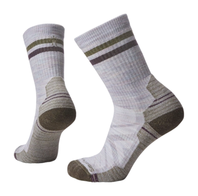 Socken Smartwool Hike Light Cushion Tube Stripe Crew Damen Purple Eclipse