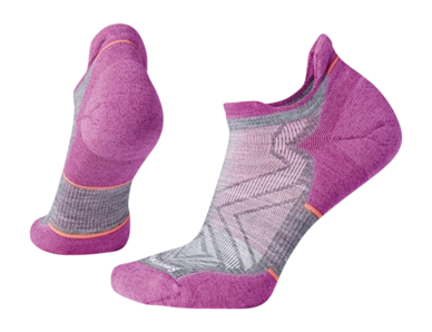 Chaussettes Smartwool Femme Run Targeted Cushion Low Ankle Medium Grey