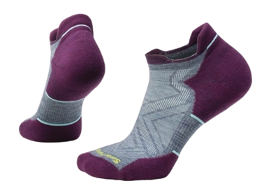 Chaussettes Smartwool Femme Run Targeted Cushion Low Ankle Socks Pewter Blue