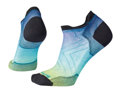 Socks Smartwool Women Run Zero Cushion Ombre Print Low Ankle Socks Capri