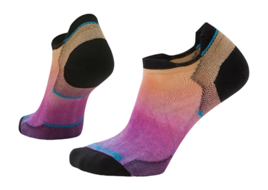 Socks Smartwool Women Run Zero Cushion Ombre Print Low Ankle Socks Tandoori Orange