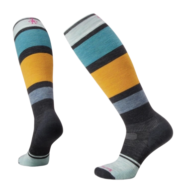 Chaussettes Smartwool Femme Snowboard Targeted Cushion OTC Charbon