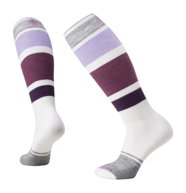 Chaussettes Smartwool Femme Snowboard Targeted Cushion OTC White