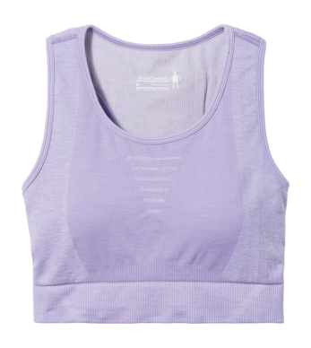 Sports Bra Smartwool Women Intraknit Racerback Bra Ultra Violet