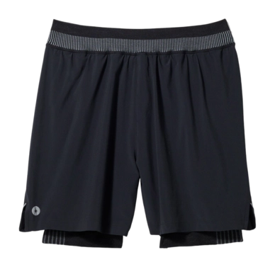 Sportbroek Smartwool Men Intraknit Active Lined Short Black
