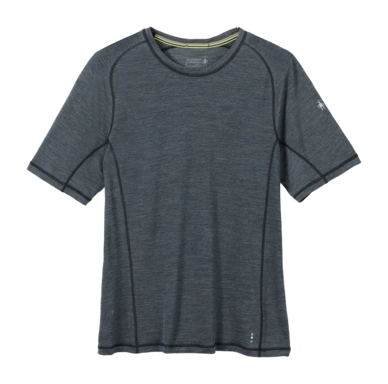 T-Shirt Smartwool Men Active Ultralite Short Sleeve Charcoal Heather 24
