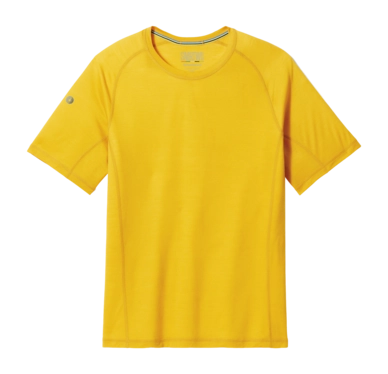 T-Shirt Smartwool Men's Active Ultralite Short Sleeve Honey Gold