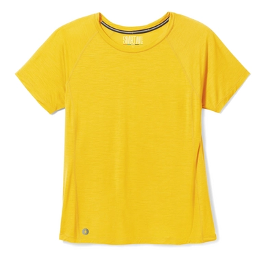T-Shirt Smartwool Active Ultralite Short Sleeve Damen Honey Gold